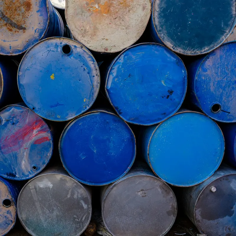 Industrial chemical drums